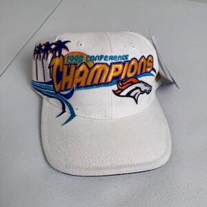 Vintage Sports Specialties Pro Line Denver Broncos Conference Champions Cap NWT